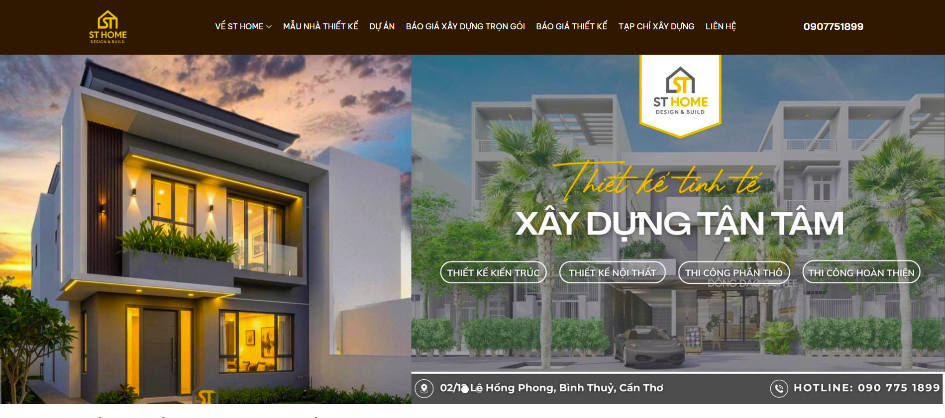 Thiết kế xây dựng ST Home